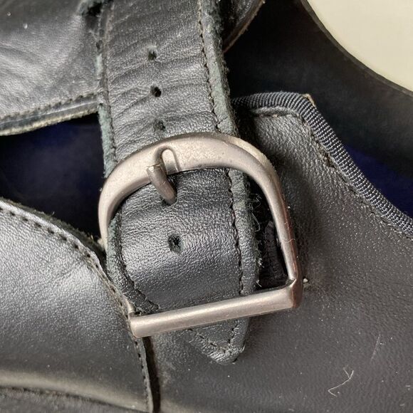 P.W. Minor Miss Continental Black Leather Orthopedic Diabetic Shoes Size 5 1/2 D - Picture 10 of 12